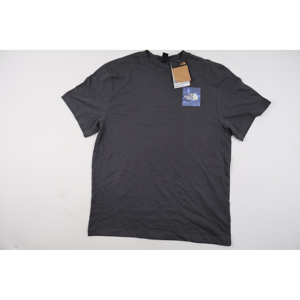 The North Face T-Shirt Mnt Escape RX SS Tee Anthracite Grey Large NWT